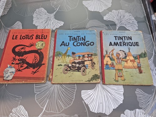 Lot tintin ancienne - bd,
