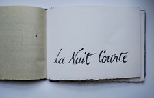LA NUIT COURTE-MARCEL