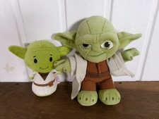 Lot Plush 2 Peluche Hallmark Itty Betty’s Star Wars Yoda