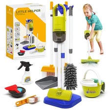 Aspirateur Enfant Jouet, 14 Pièces Kit Menage Enfant, Vrai Aspirateur 15 × 56...