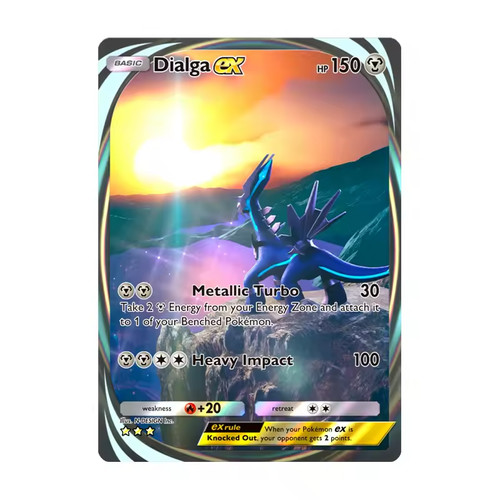 Dialga holo foil full art - dialga,