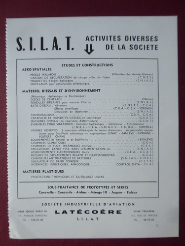 1975 pub latecoere silat - 1975,