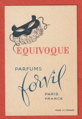 Carte parfumee parfum - ,