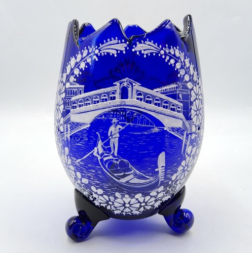 Vase verre soufflé coloré - en,