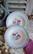 2 ANCIENNES ASSIETTES CREUSES