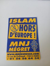 Autocollant front national - front,