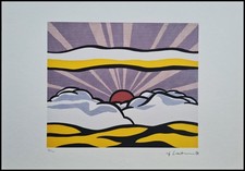 Roy Lichtenstein Sunrise 50 X