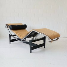 Cassina Le Corbusier LC4  Vintage Design Cuir Beige Édition Numérotée 180