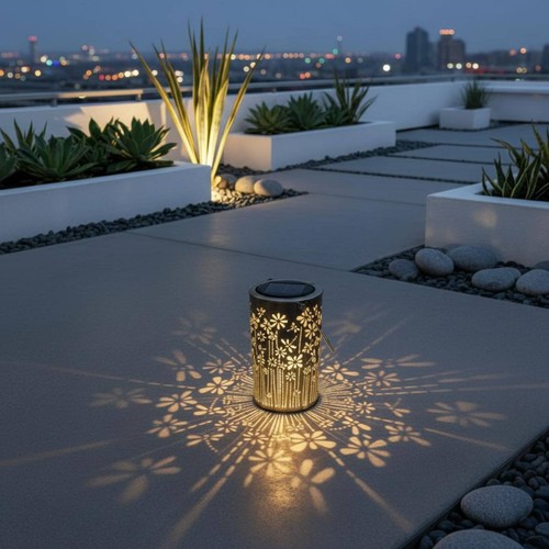 Lanterne solaire projection - lanterne,