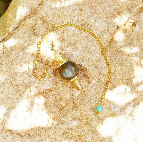 Pendule labradorite et - labradorite,