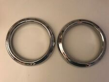 paire de cerclages de phare marchal 128 simca 1000