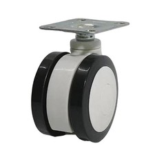 Roulette pivotante pour