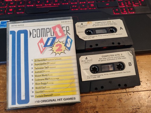 Jeux amstrad cassette 10 - (k7),