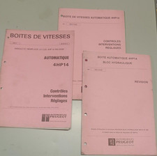 manuel boite de vitesse automatique 4HP14