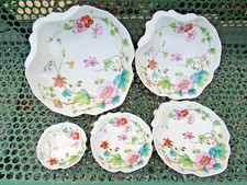 Ancienne Manufacture Royale LIMOGES - Jardin Royal - Porcelaine Coupe Coquille