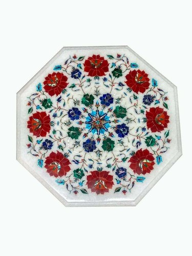 Marble table top semi - top,