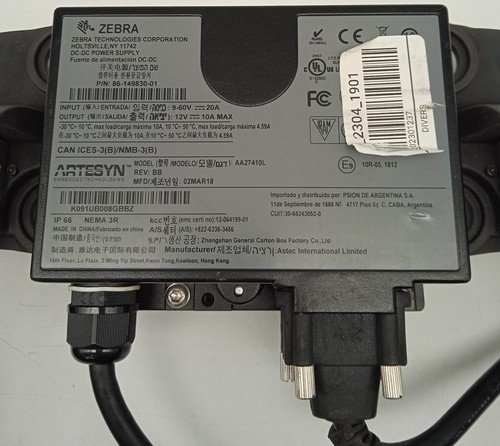 Bloc alimentation zebra - bloc,