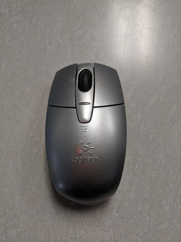 Logitech wireless gray - gray, mouse