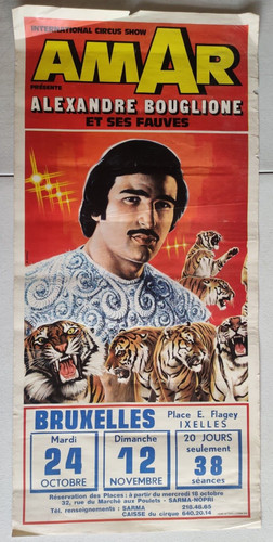Affiche cirque amar - -,