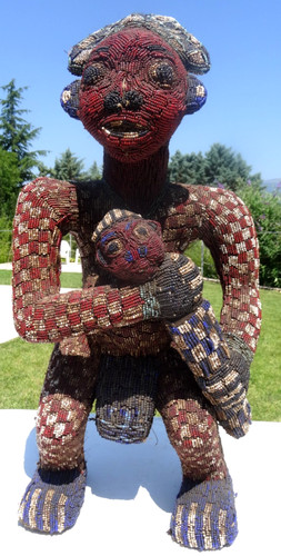 Statue bamiléké bangwa - bamiléké,