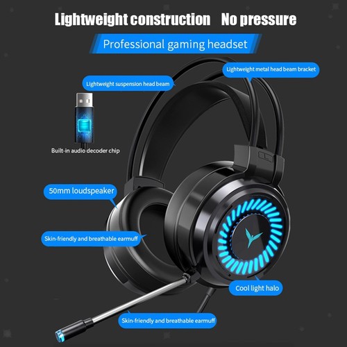 Coloré led gaming - gaming, headset