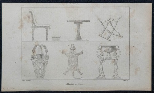 1839 meubles et vases - -,