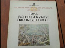 RAVEL  Vinyle 33 tours   " boléro - " Daphnis et Chloé " la valse suite n° 2