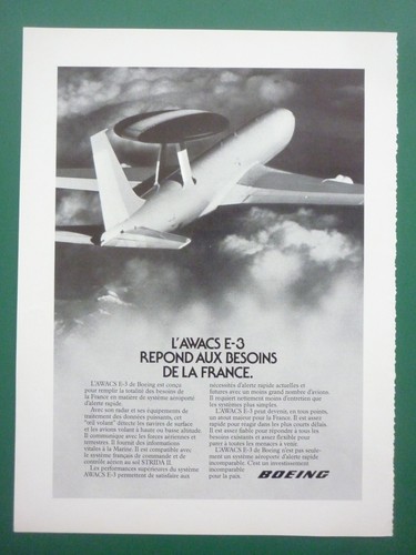 1982 pub avion - boeing, awacs