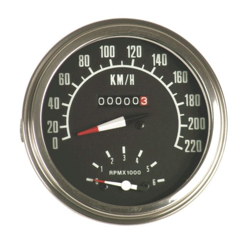Compteur vitesse avec - avec, tacho