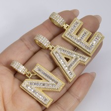 Pendentif Initial En Bloc