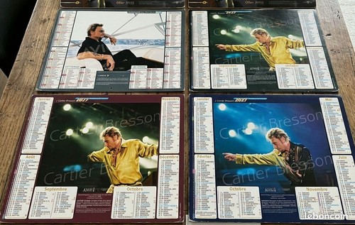 Calendriers johnny poste - calendriers,