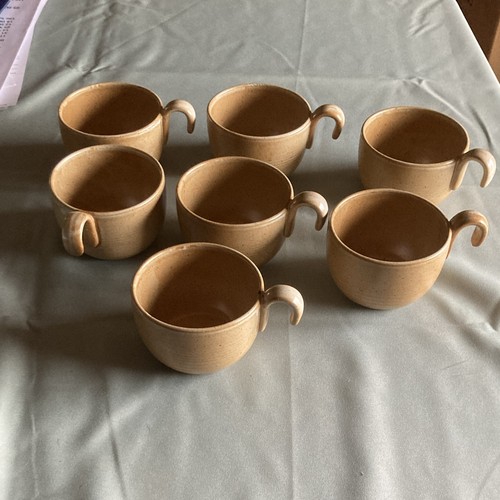 Grès village lot tasses - grès,