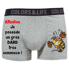 Caleçon boxer homme humour -