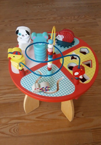 Table activités bois - en,