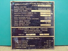 Plaque remorque M-24