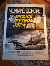 Affiche 1976 POLICE PYTHON 357 120x160 YVES MONTAND / SIMONE SIGNORET / CORNEAU