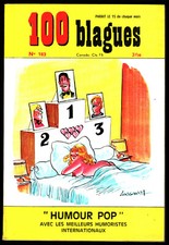 100 CENT BLAGUES n°183 # ROGER SAM / LASSALVY / RICK CURSAT # 1977 EGE