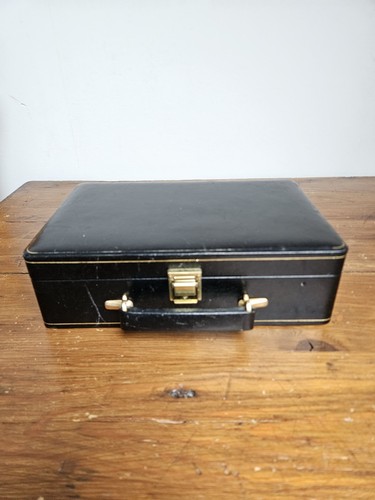 Mallette bijoux cuir - à, noir