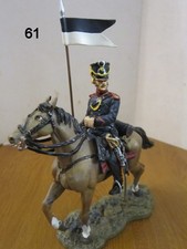 1/32 FIGURINE DEL PRADO 61 CAVALIER UHLAN LEUTZOY PRUSSE 1815 NAPOLEON EMPIRE