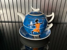 TASSES AVEC THEIERE  FINE BONE