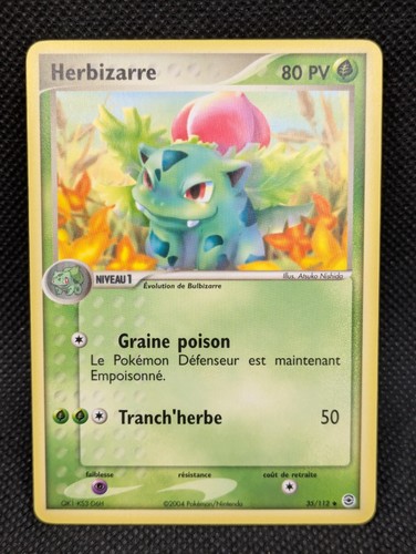 Carte pokemon herbizarre - pokemon,
