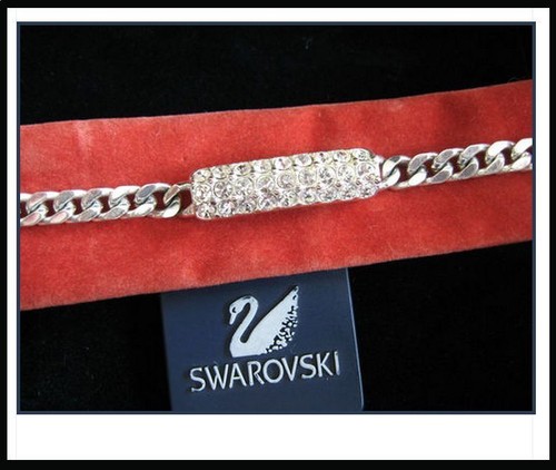 Bracelet avec swarovski - bracelet,