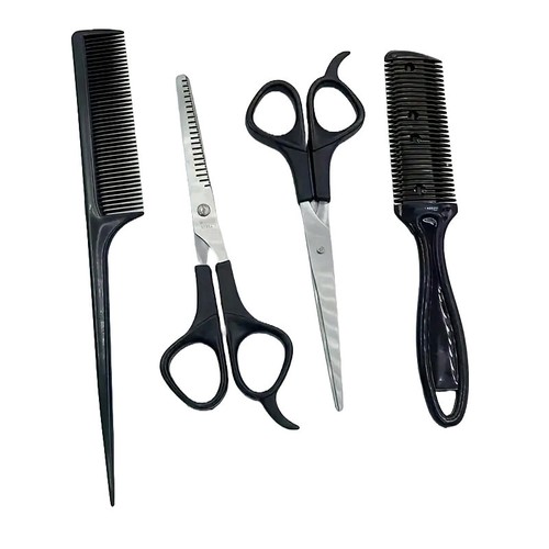 Kit ciseaux peigne coiffure - ciseaux, 4