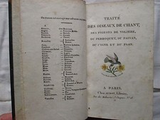 TRAITE DES OISEAUX DE CHANT
