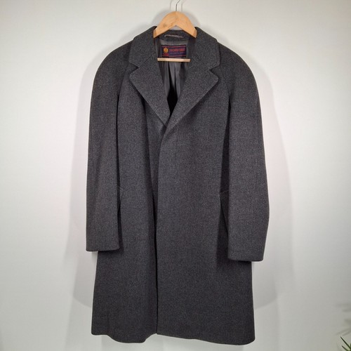 Crombie cloth overcoat - overcoat, mens