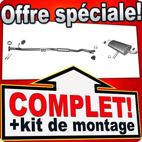 Echappement pour nissan - pour,