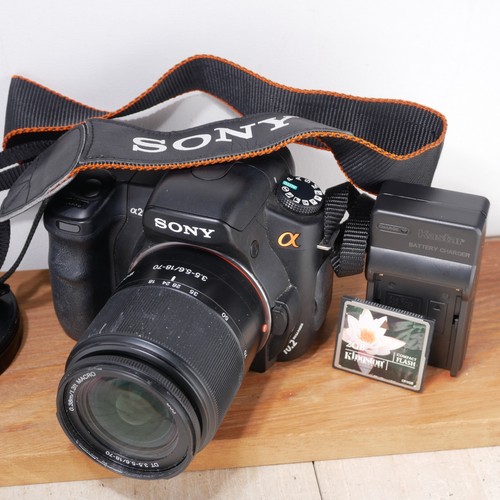 Sony alpha dslr a200 10mp - sony,