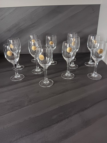 Vintage verre vin - 11,