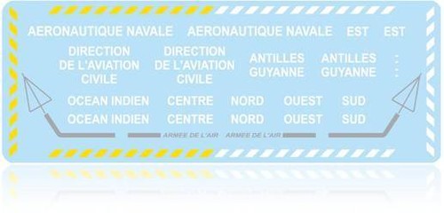Planche decalques pompiers - planche, de