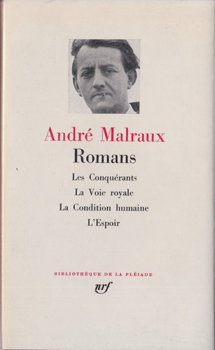 Pleiade romans malraux - la,